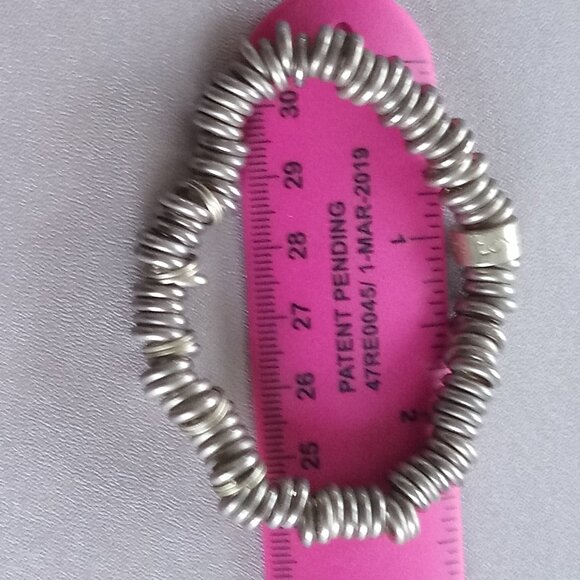 LINKS OF LONDON Sweetie Sterling Silver Bracelet 925 Stretch - Picture 6 of 6
